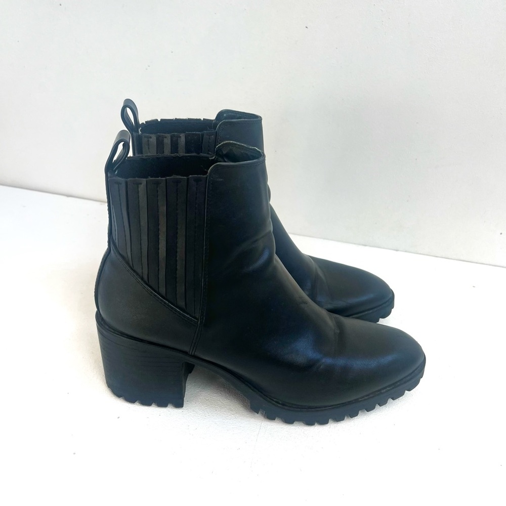 Zara | Black Ankle Moto Boots
